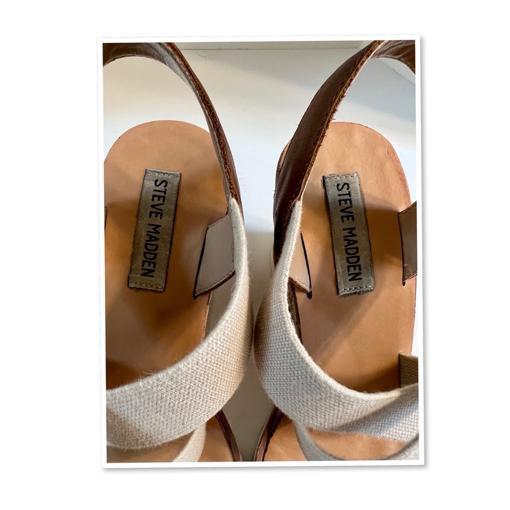 Steve Madden Women's Fetching Wedge Sandals - Picture 7 of 9